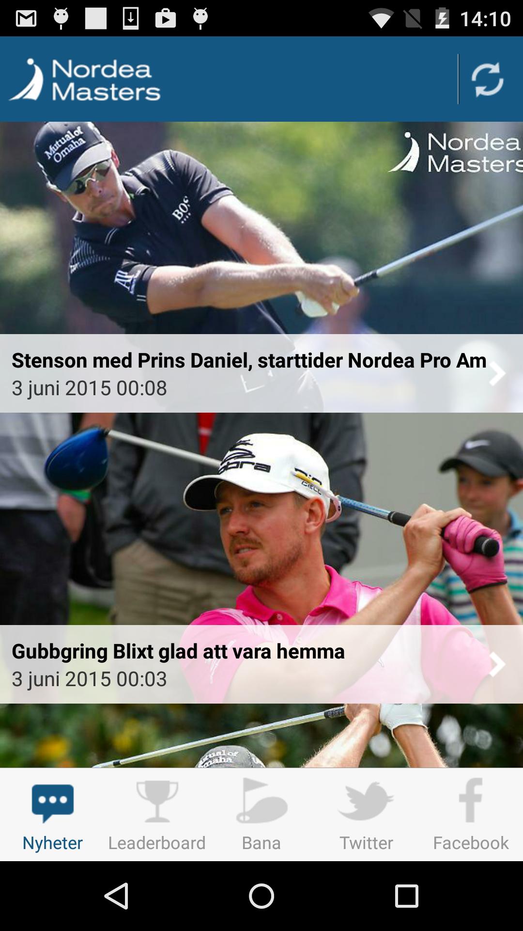 Nordea Masters 2015