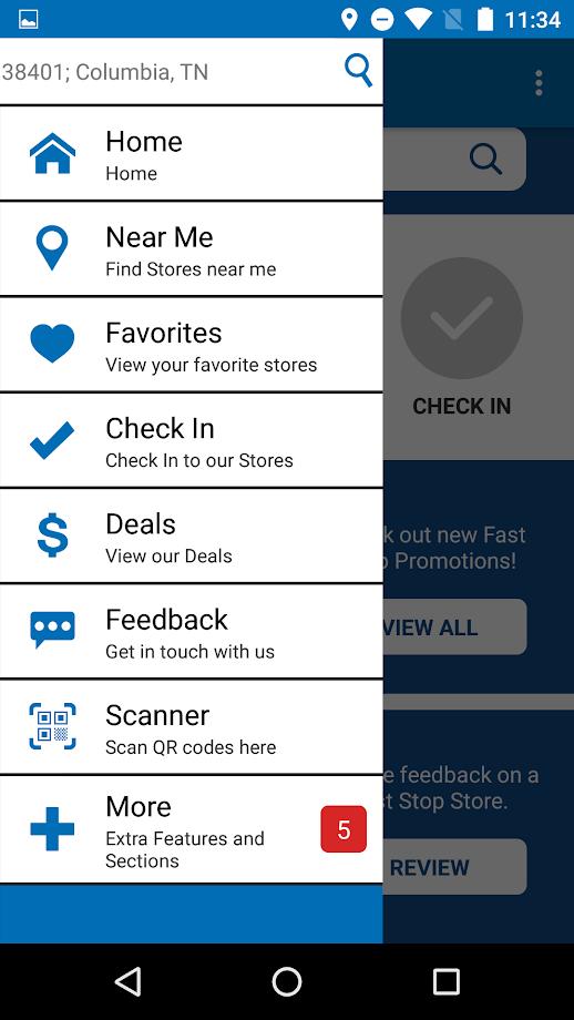Fast Stop Markets App