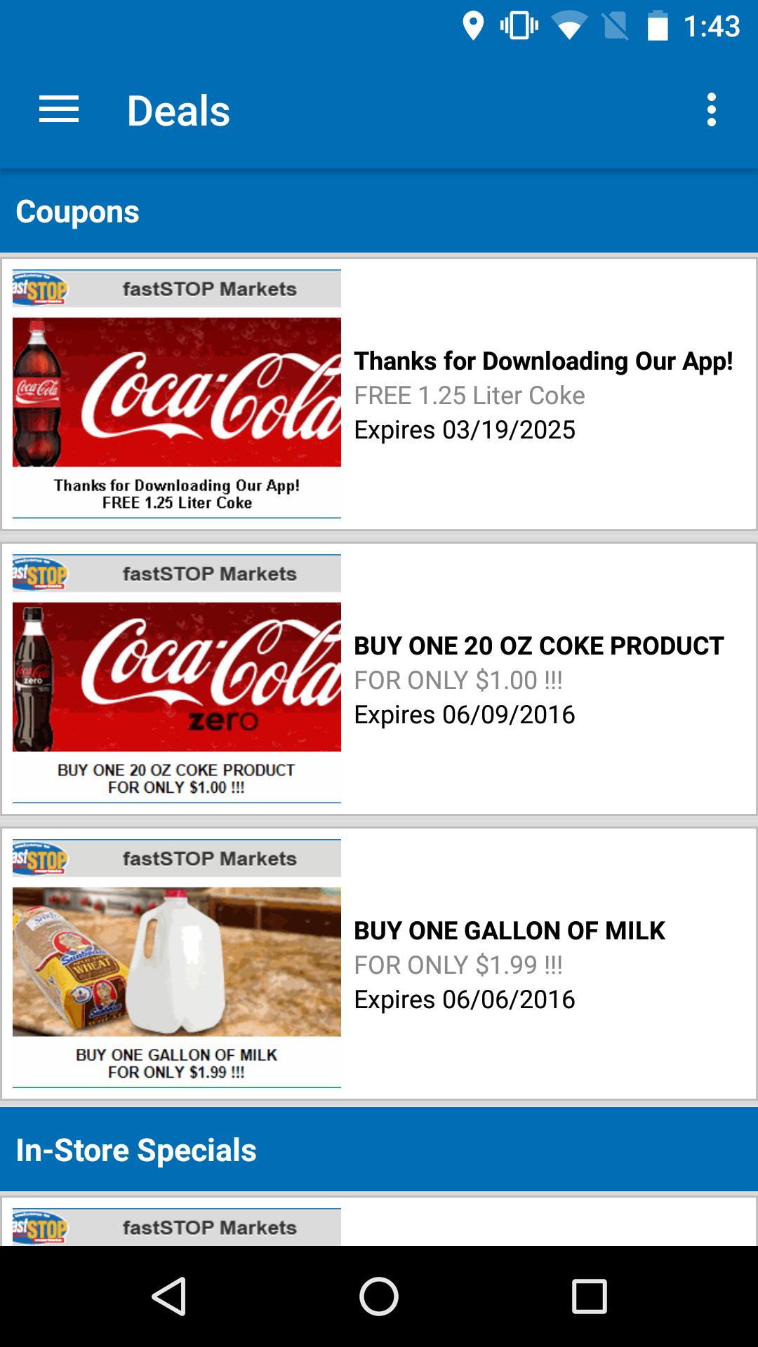 Fast Stop Markets App