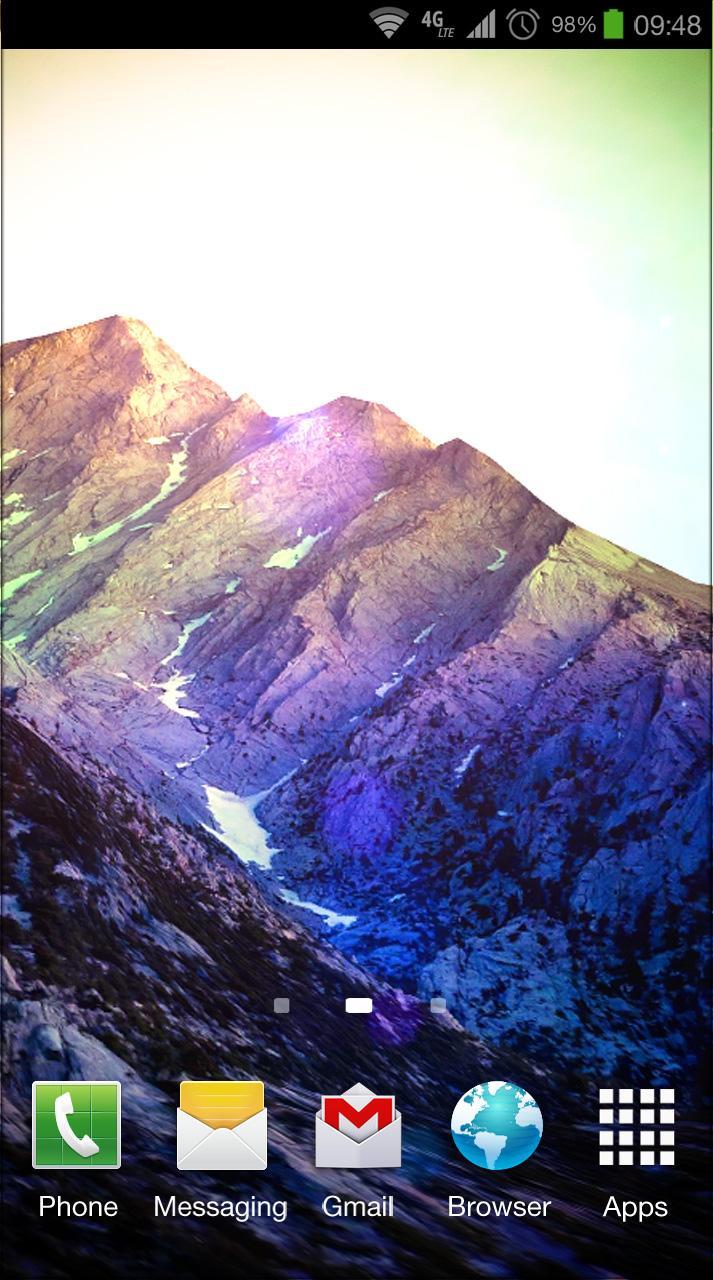 3D Kitkat 4.4 Mountain lwp