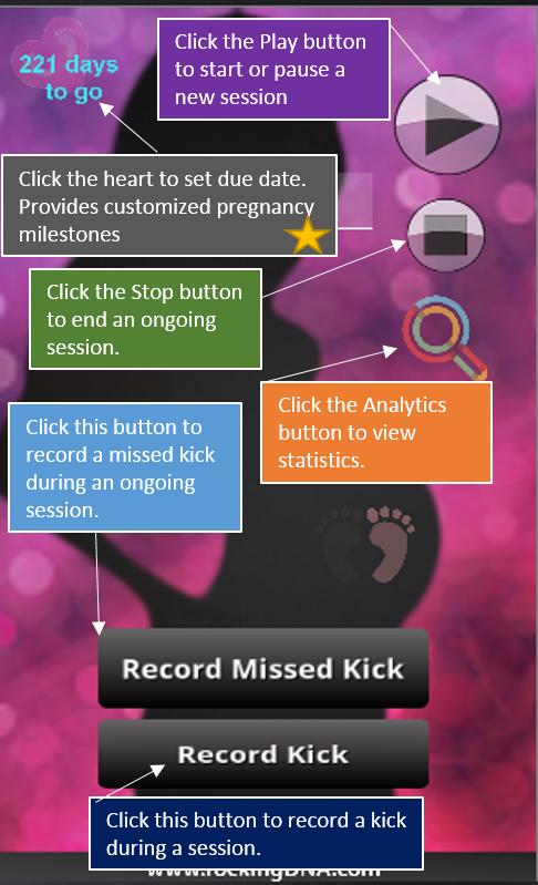 Kicky-More than a kick counter