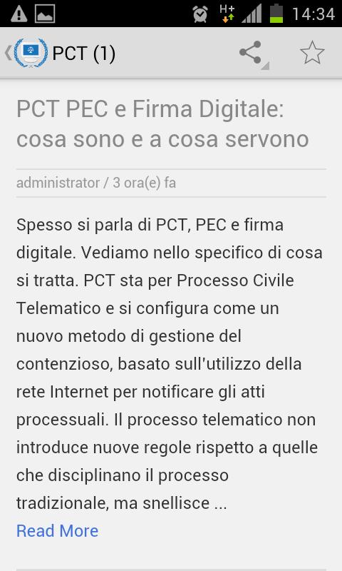 PCT Processo Telematico
