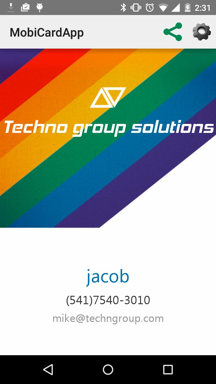 Free Visiting Card Maker