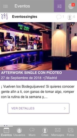 EventosSingles - Conocer gente