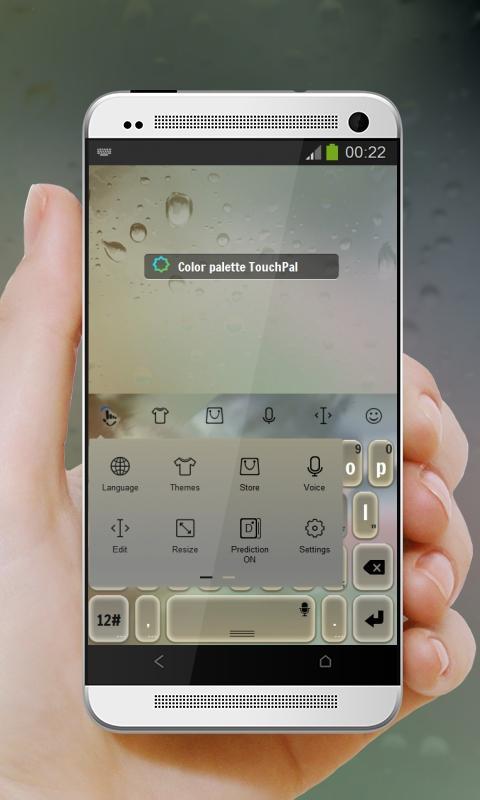 Color palette Keypad Cover