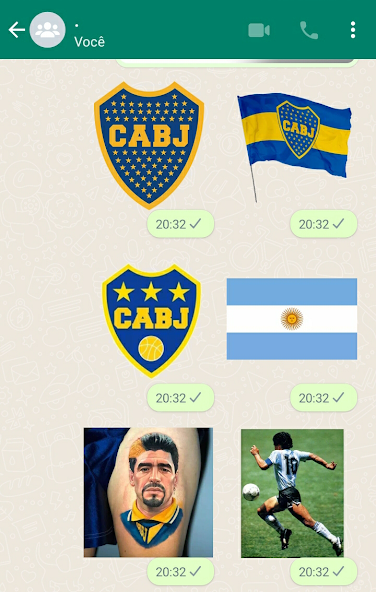 Stickers de Boca Juniors