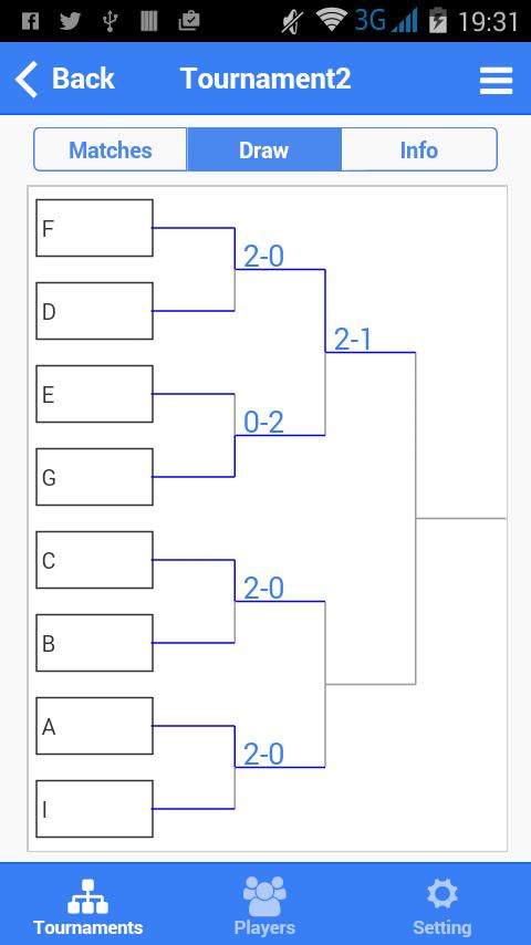 Squash Tournament Maker