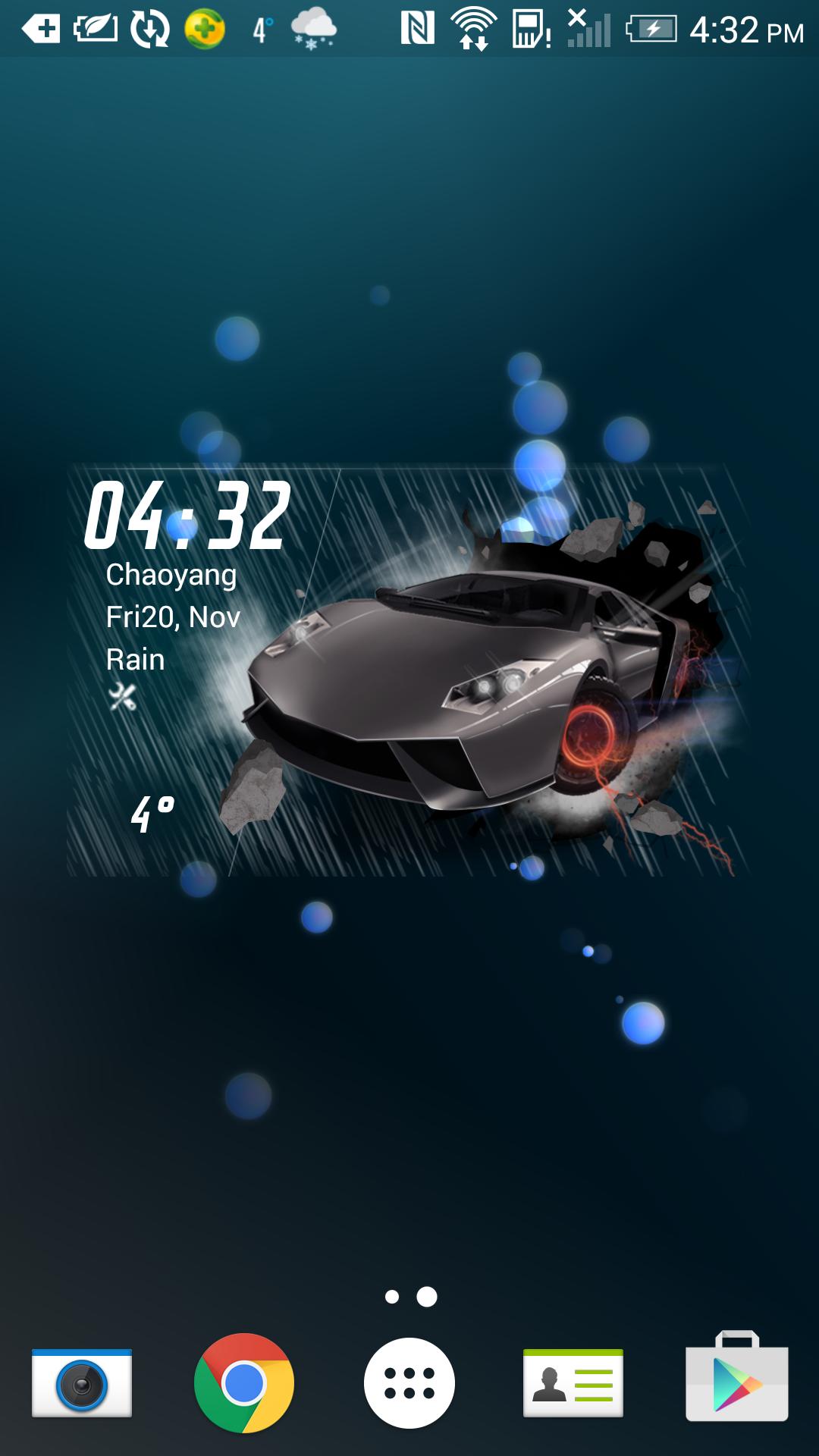 3D Widget for City Car Driving
