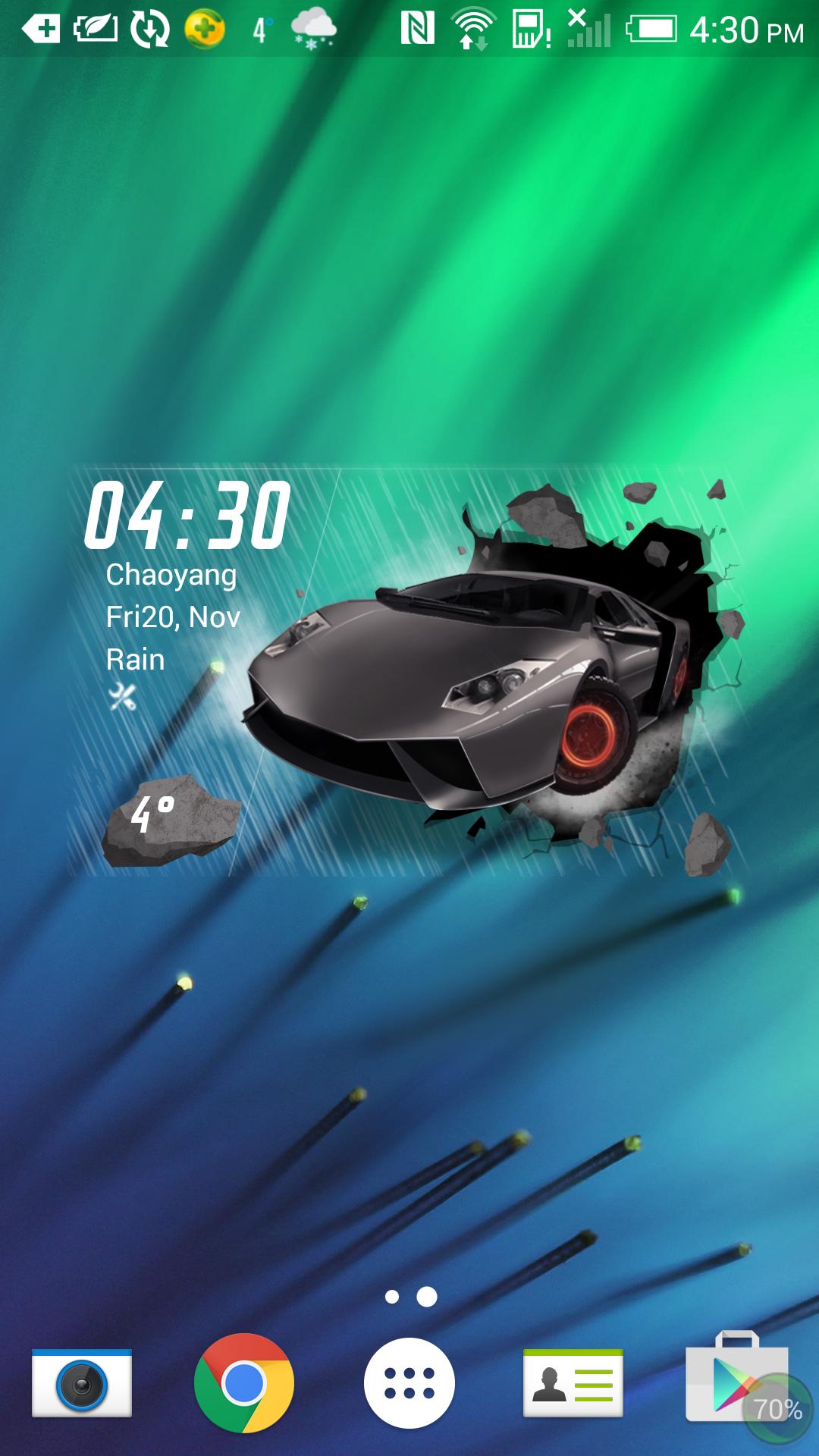 3D Widget for City Car Driving