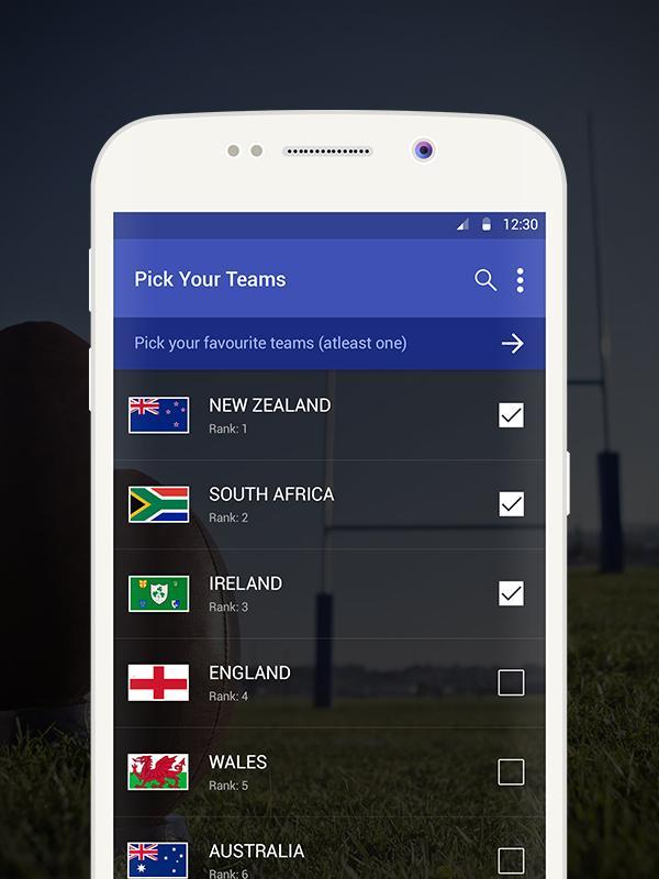 Rugby World Cup Live