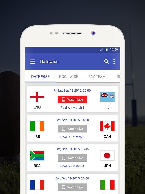Rugby World Cup Live