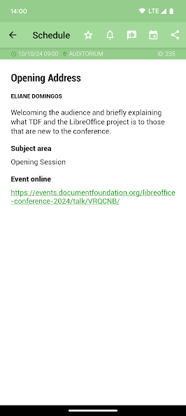LibreOffice 2024 Schedule