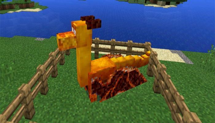 Dragon Mounts Mod for MCPE