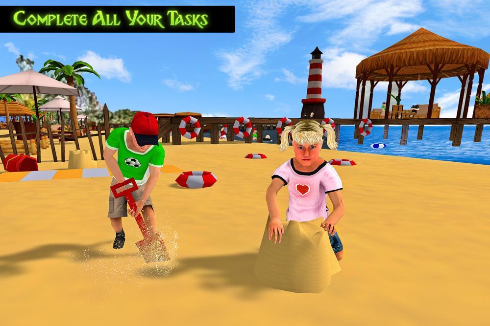 Virtual Happy Family Simulator: Summer Camping