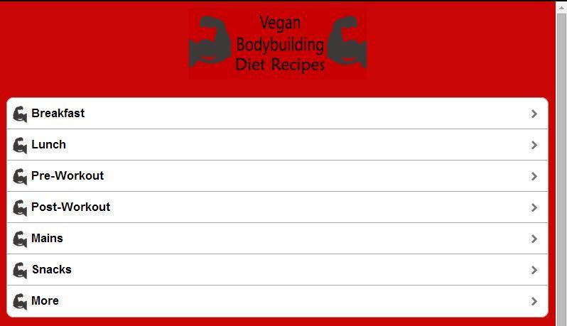 Vegan Body Building Recipes
