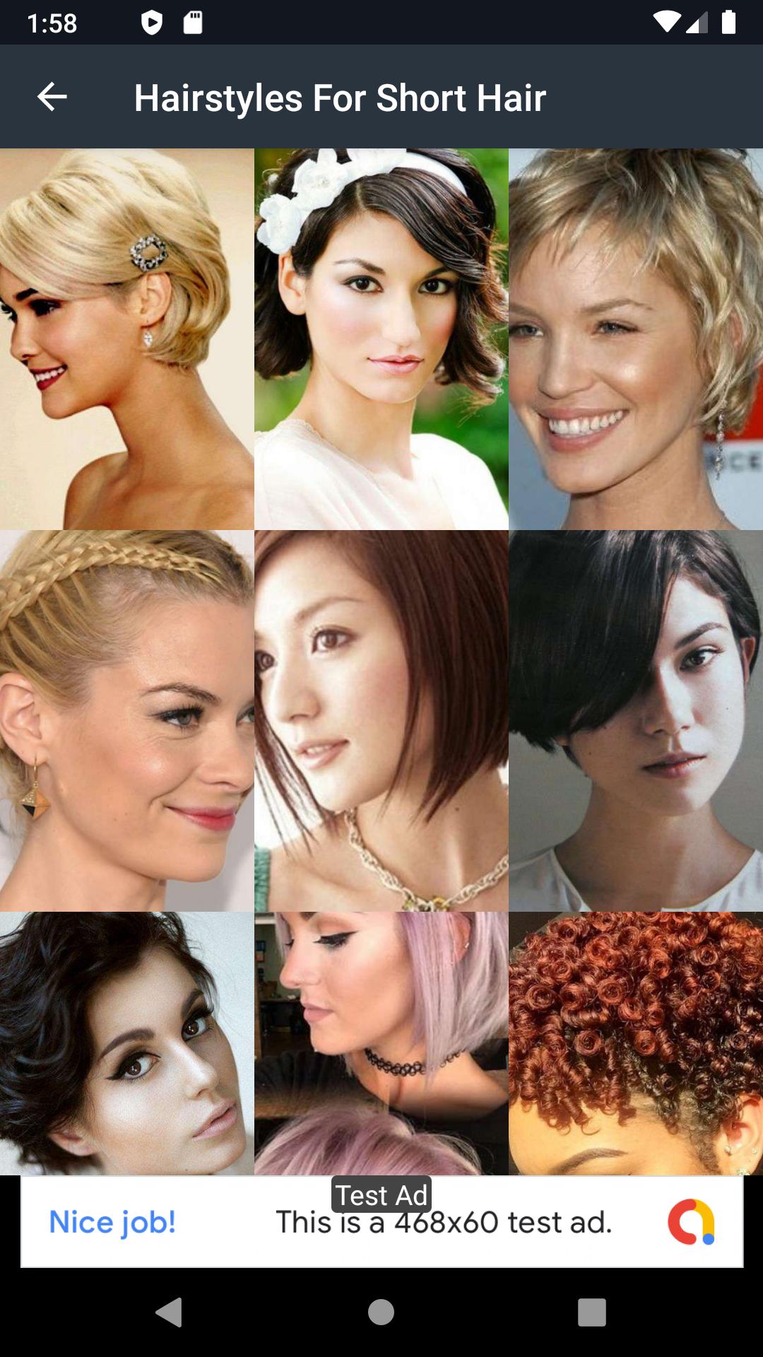 Hair Style for Short Hair