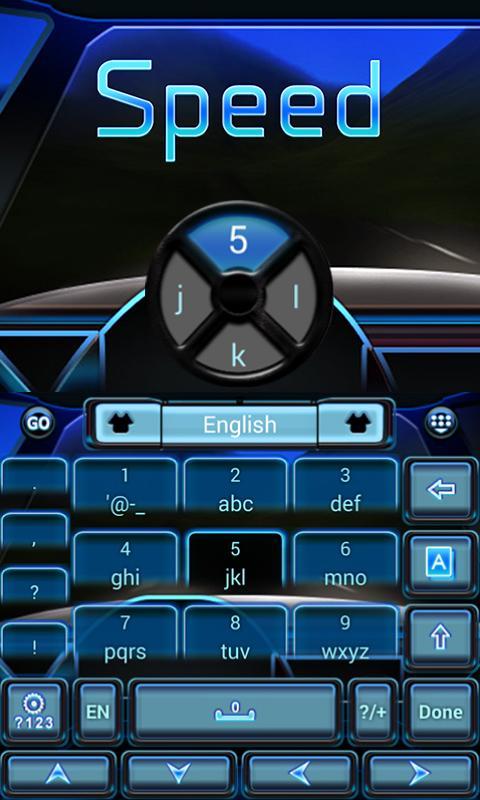 Go Keyboard Speed Theme