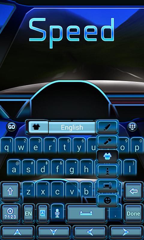Go Keyboard Speed Theme