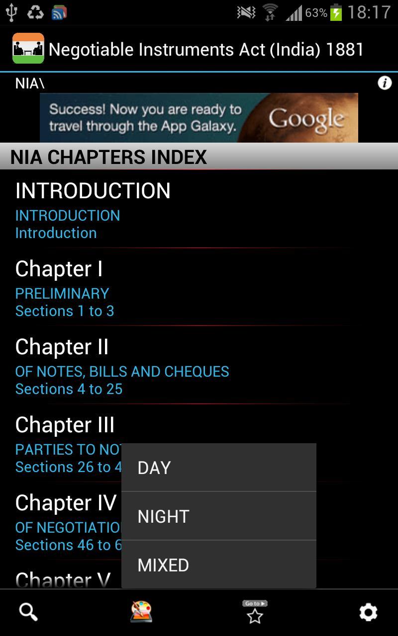NIA Negotiable Instruments Act