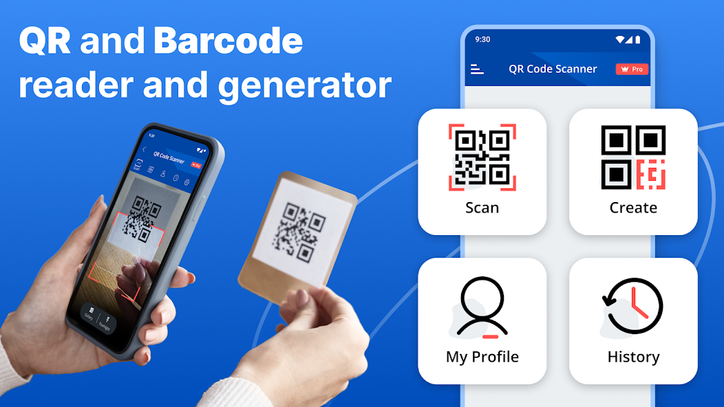 QR scanner - Barcode reader