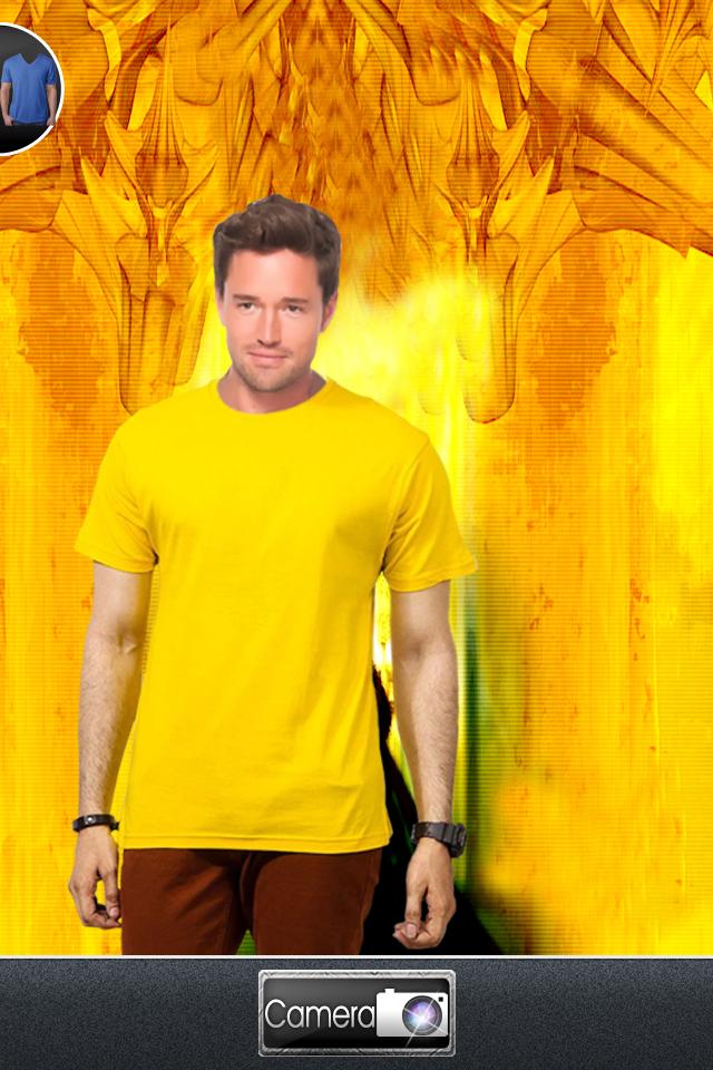 Men T-Shirt Simple Photos