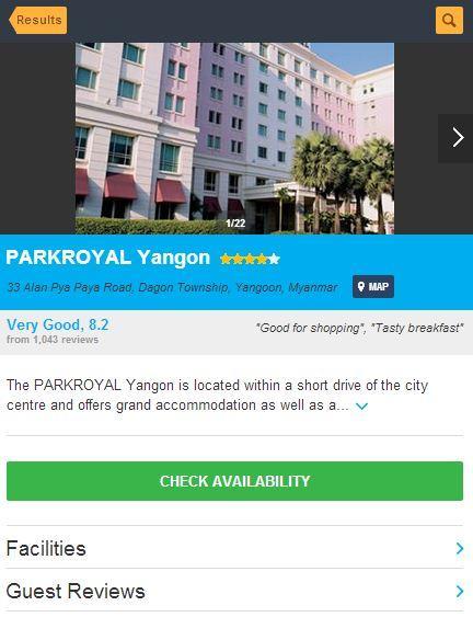 Myanmar Hotel Discount