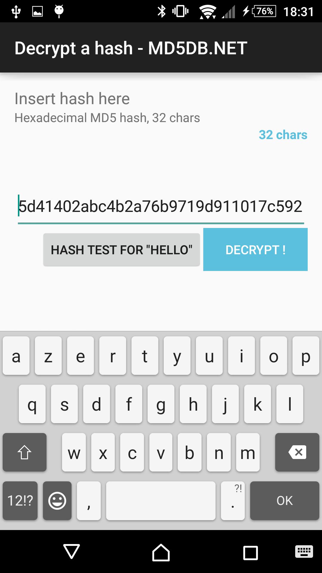 MD5DB.NET | The MD5 Database