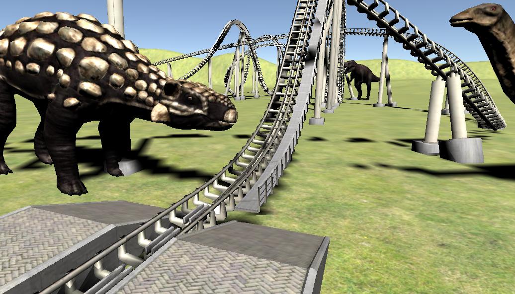 VR Dino Coaster