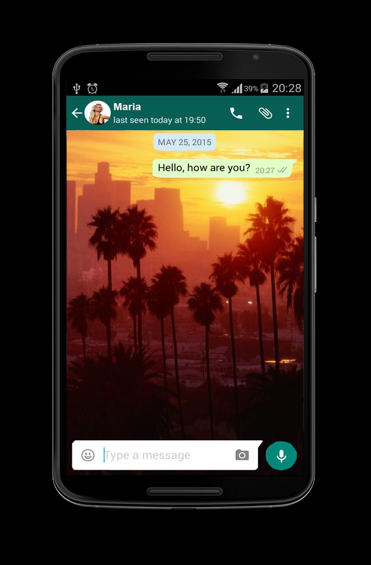 Skyline Messenger Wallpaper