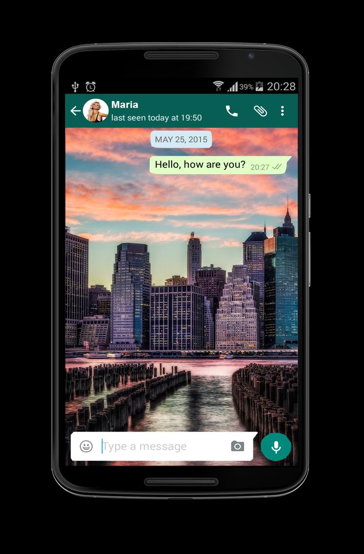 Skyline Messenger Wallpaper