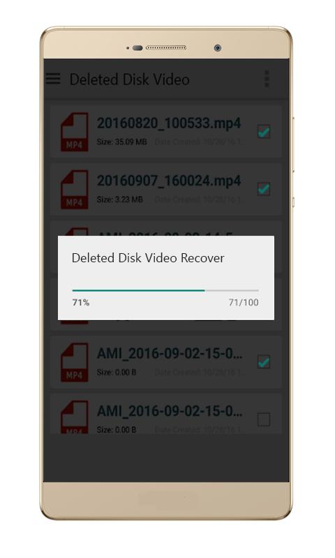 Disk Video Recovery