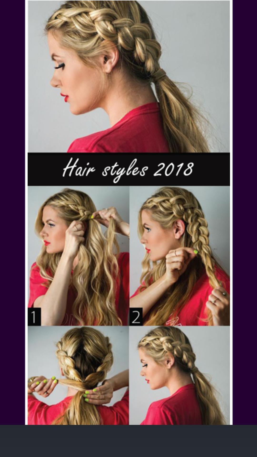 Womens HairStyle Steps 2018