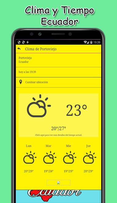 Clima y Tiempo Ecuador
