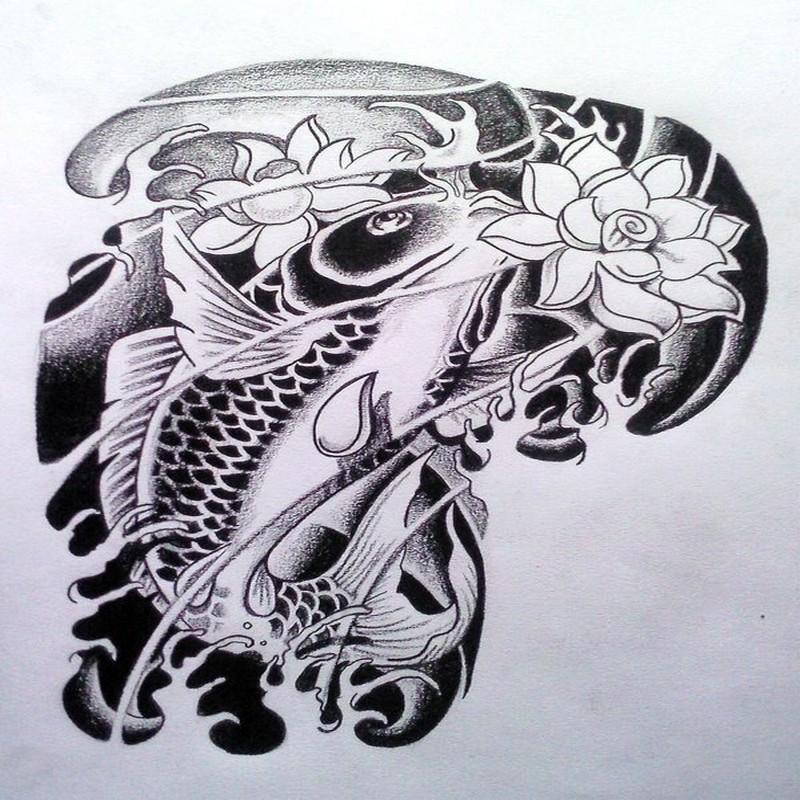 Japanese Tattoo Design V4