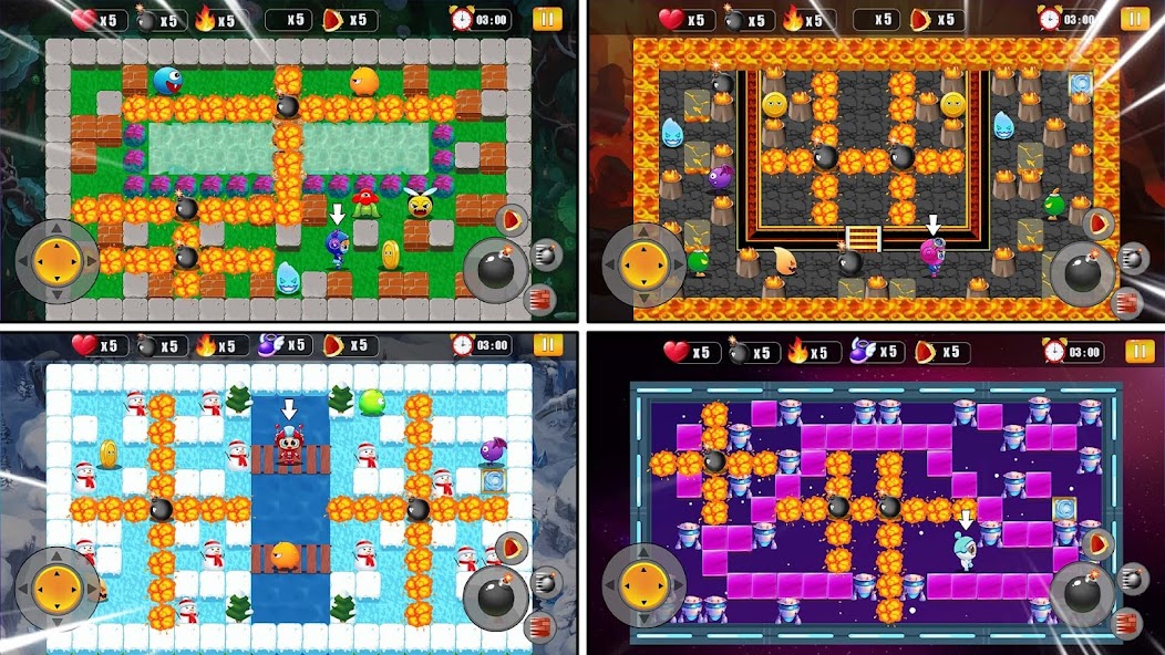 Bomber Battle : Bomb Man Arena