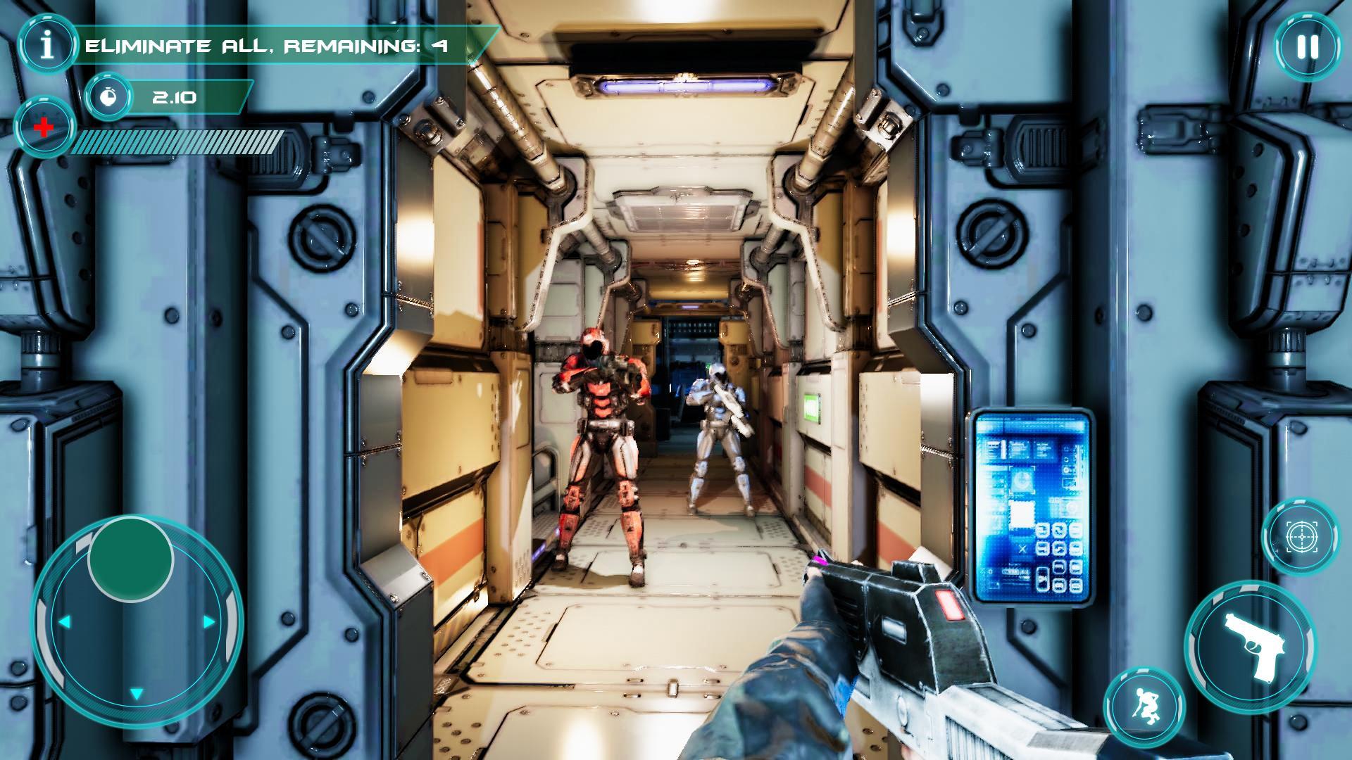 Cyber Shooter Area 2077-Robot Shooting Game