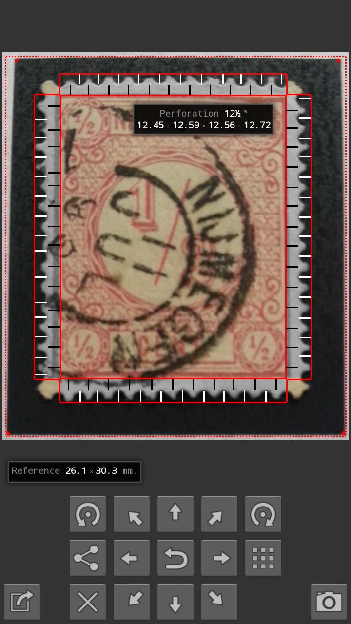 Stamp Perforation Gauge