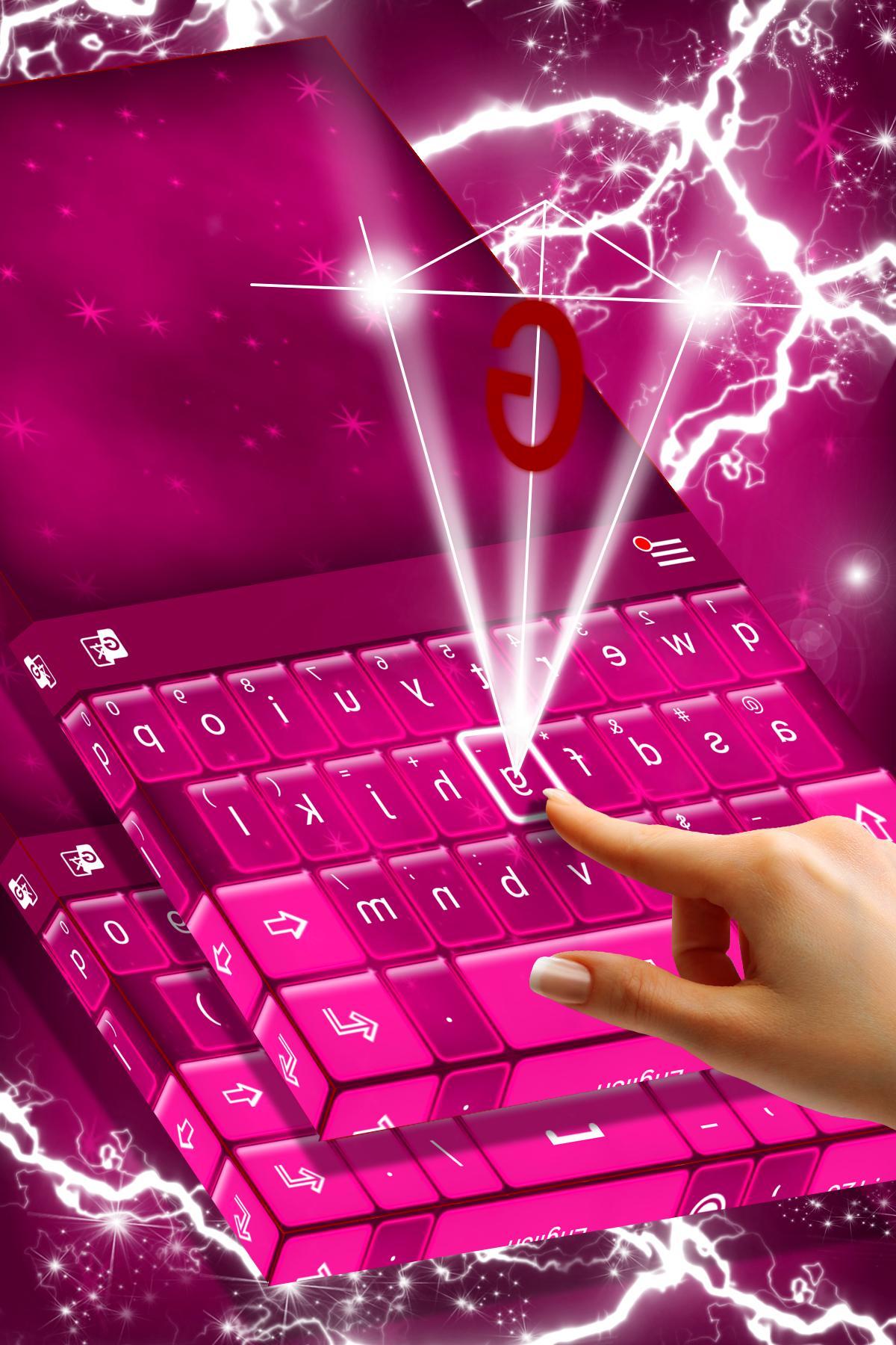 Pink Stars Keyboard