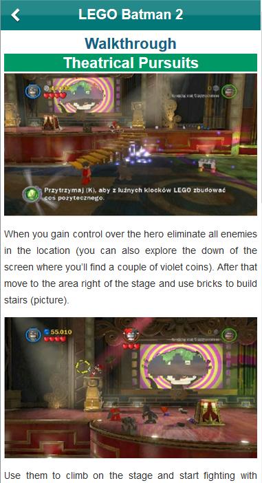 Guide for Lego Batman 2 DC