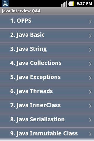 JAVA Interview Q&A/Tutorial