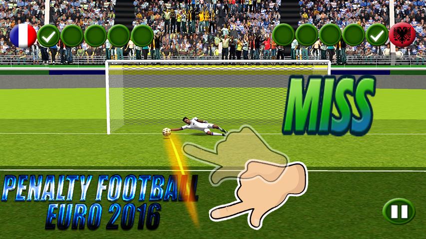 Penalty Shootout 2016 Euro Cup