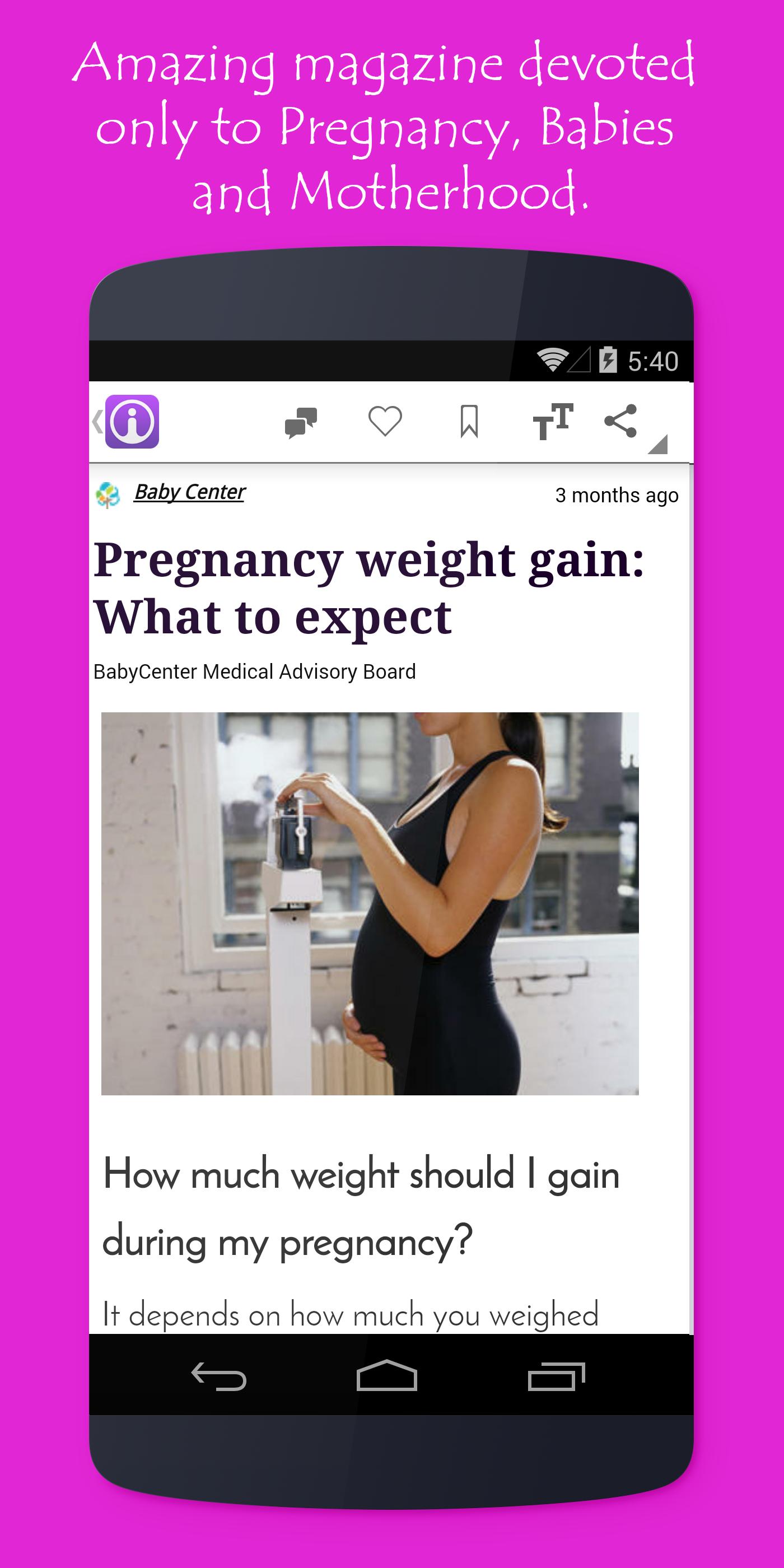 Pregnancy and Parenting