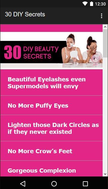30 Beauty Secrets for Women