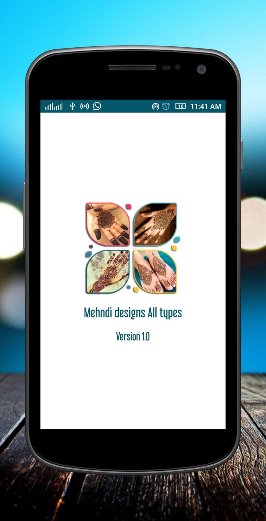 Mehndi designs all types