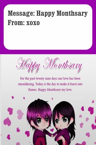 Happy Monthsary Wishes