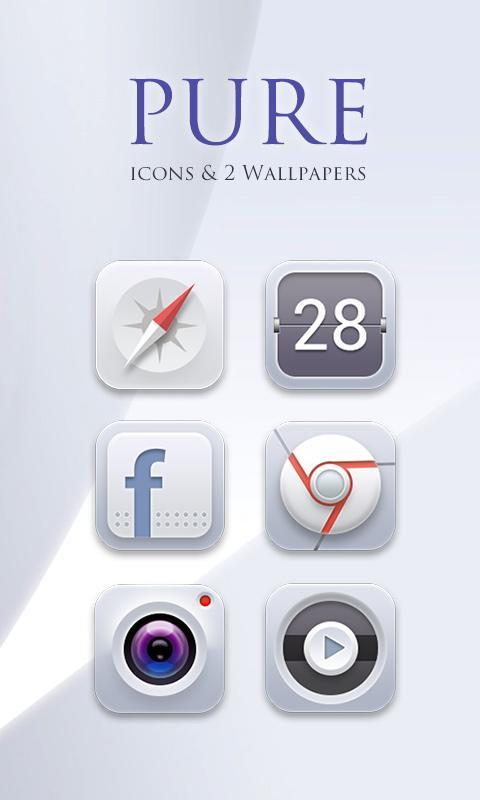 (FREE) Pure GO Launcher Theme