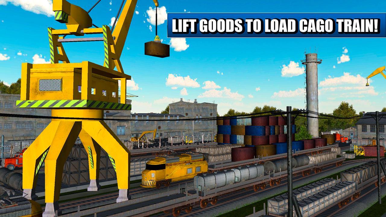 Railway Cargo Crane Simulator