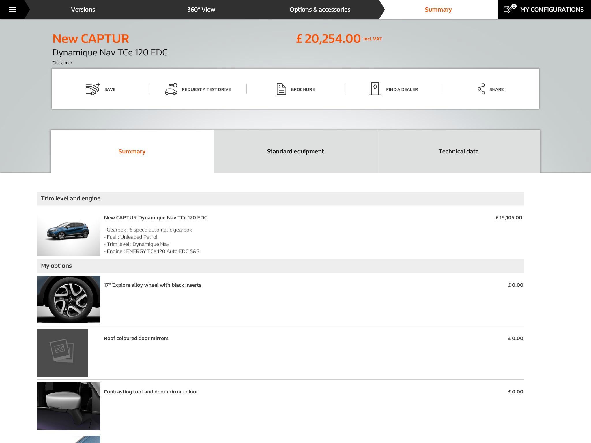Renault 360 Configurator