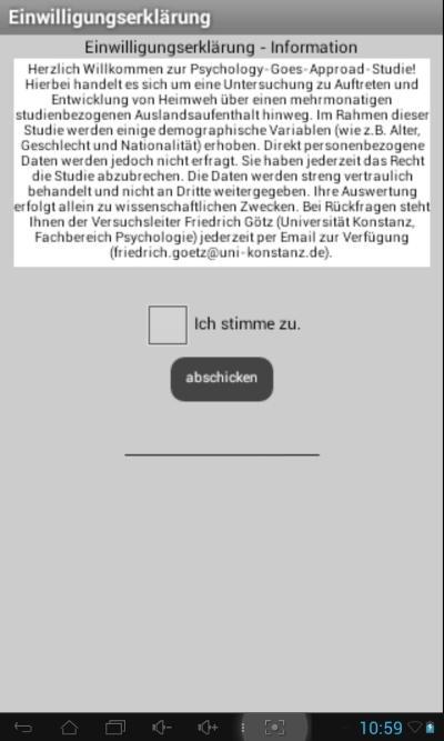 Psychology Goes Approad