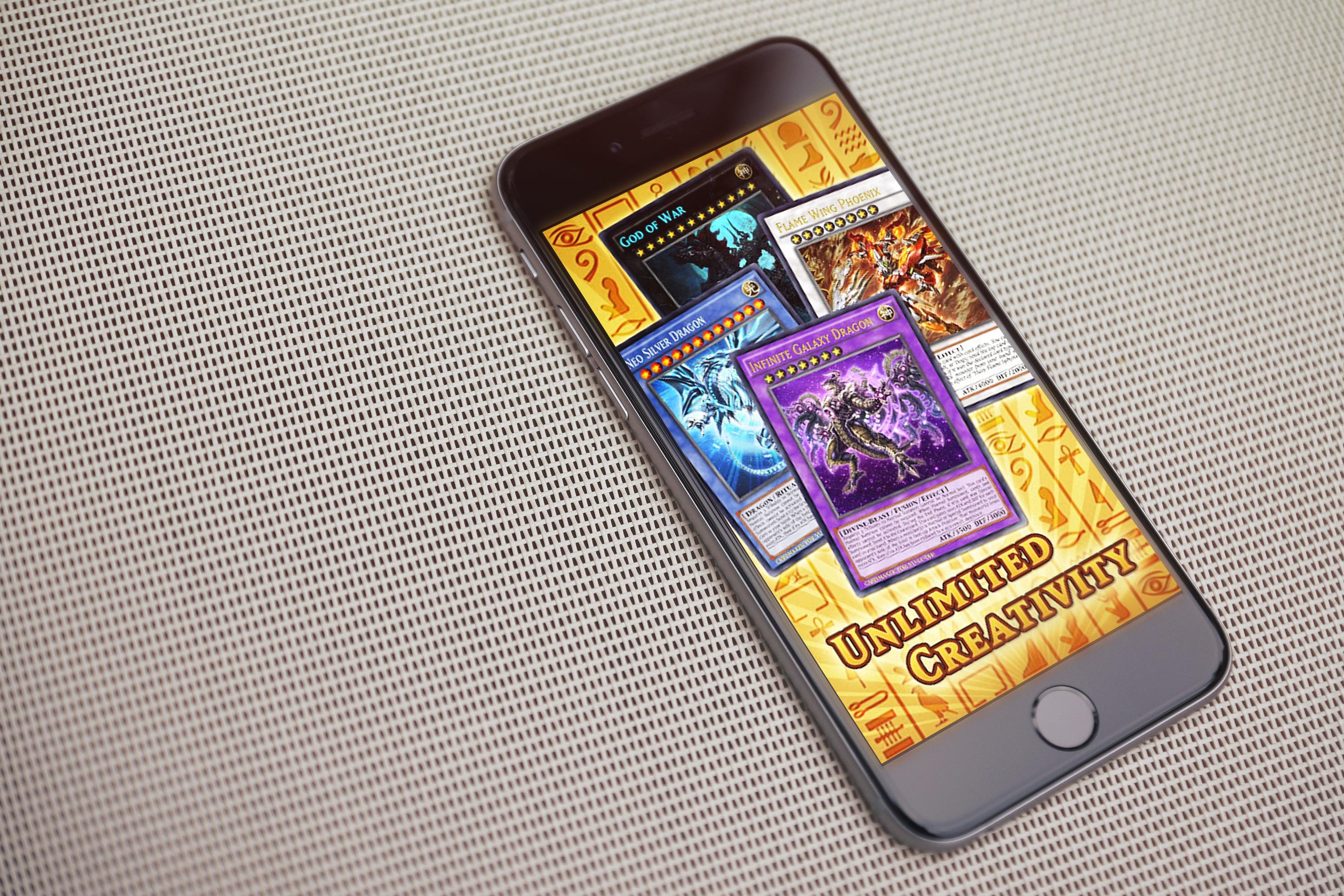 Maker card for YugiOh